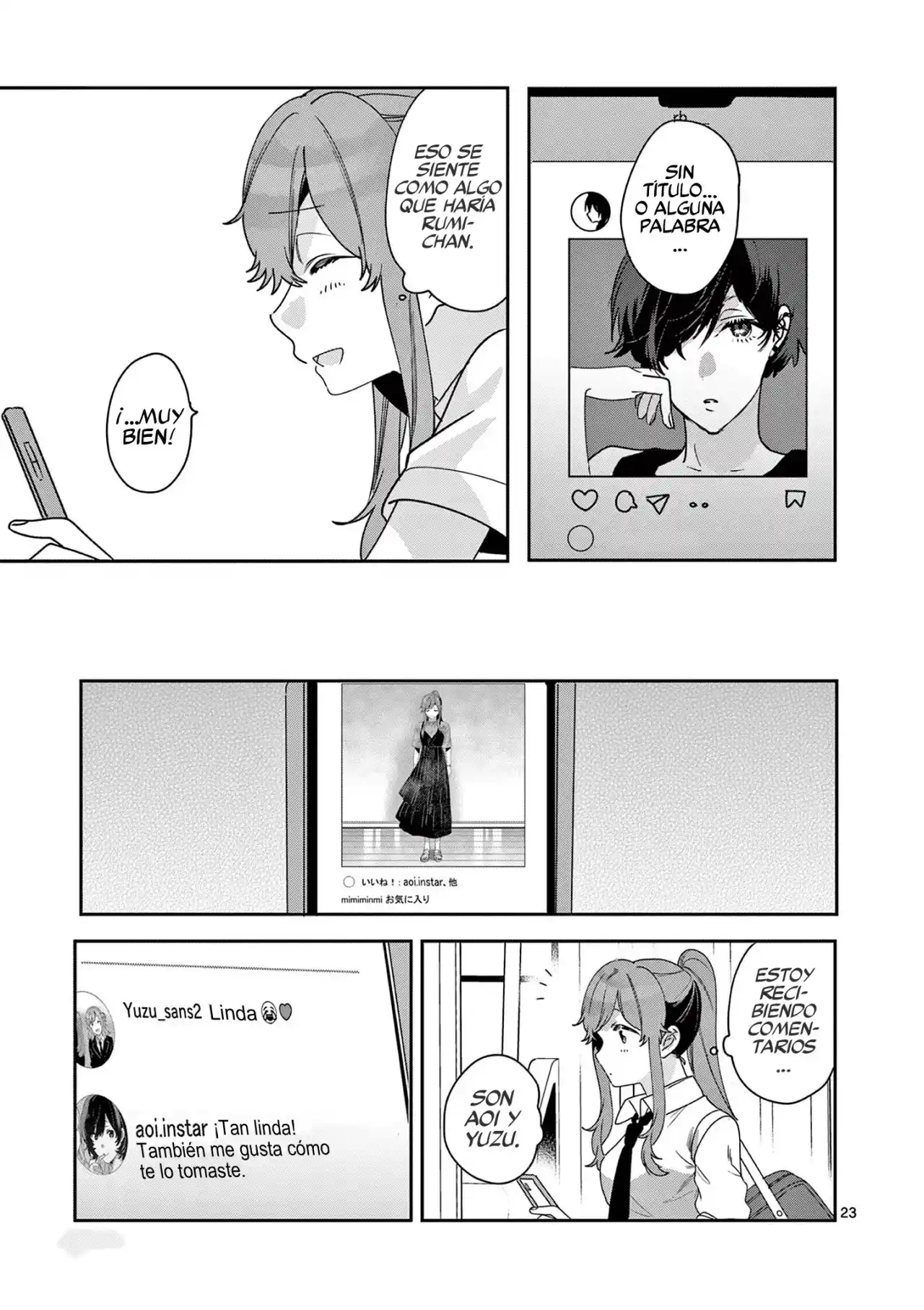 Nanami Minami Desea Brillar capítulo 8 página 24