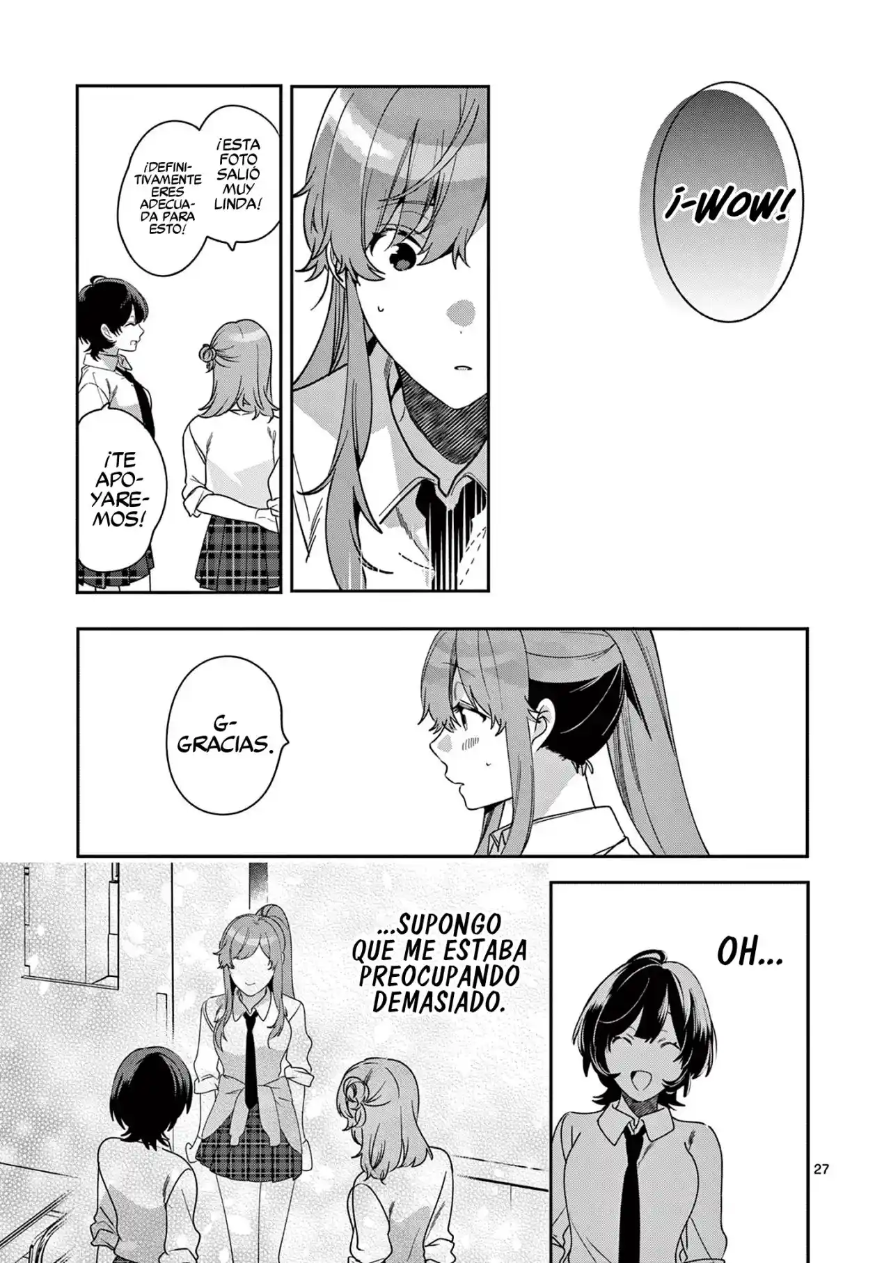 Nanami Minami Desea Brillar capítulo 8 página 28