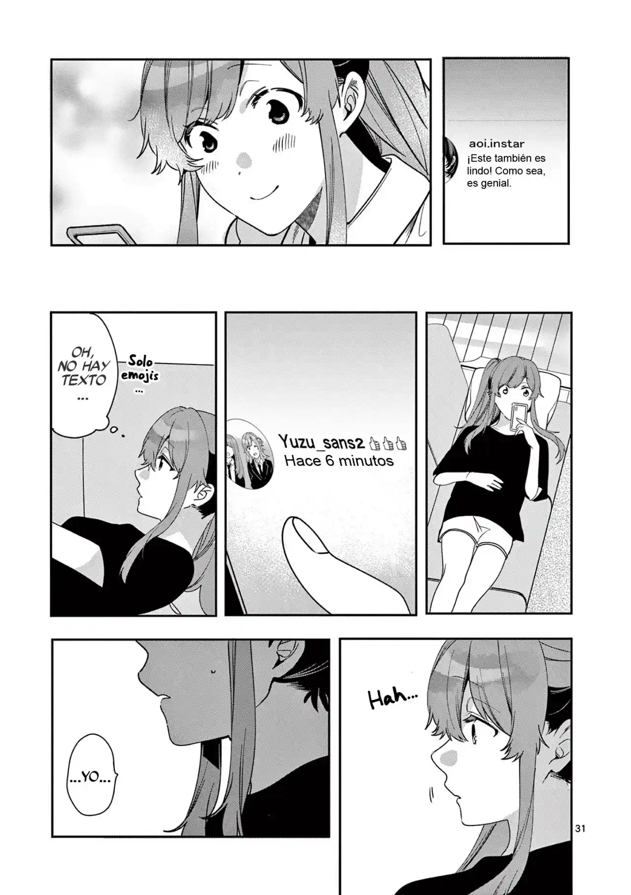 Nanami Minami Desea Brillar capítulo 8 página 32