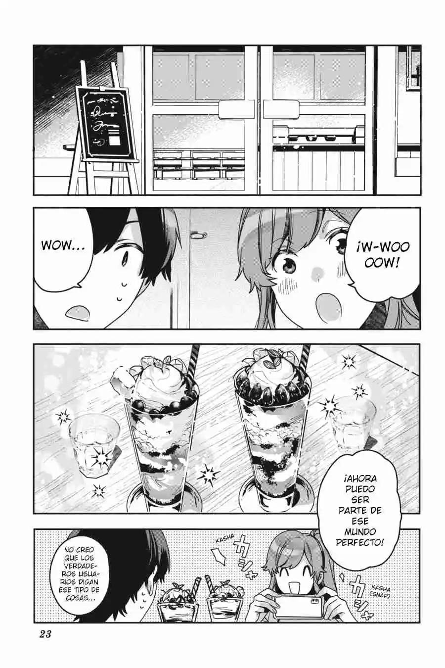 Nanami Minami Desea Brillar capítulo 9 página 21