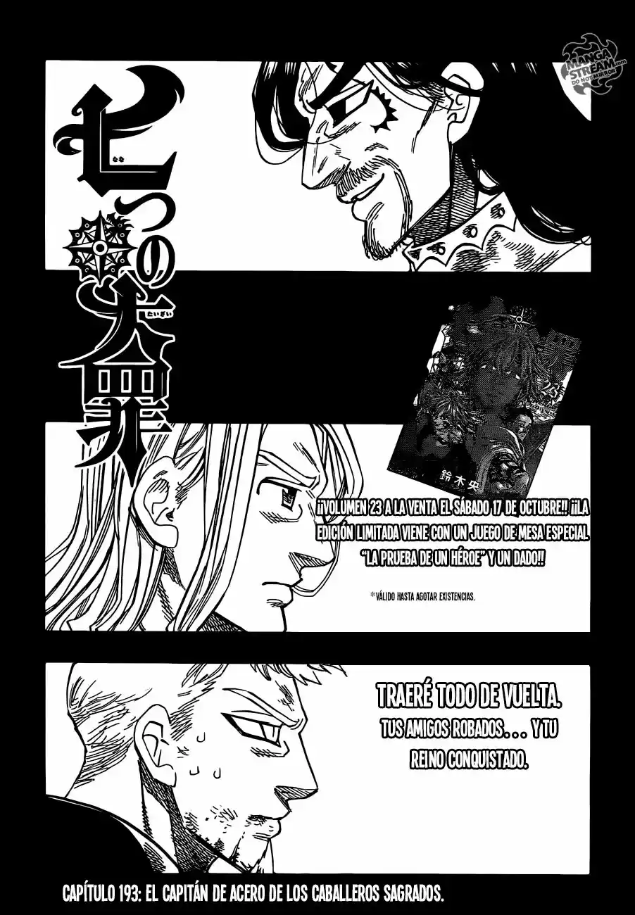 Nanatzu No Taizai - Capítulo 193 - Página 2 - LectorTMOo