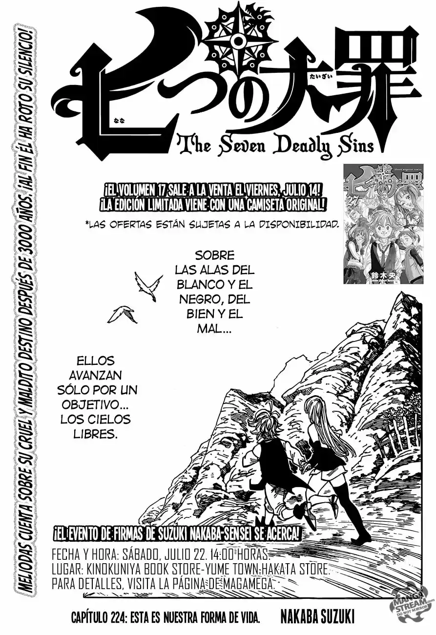 Nanatzu No Taizai - Capítulo 224 - Página 3 - LectorTMOo