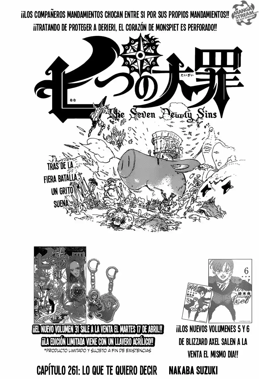 Nanatzu No Taizai - Capítulo 261 - Página 2 - LectorTMOo