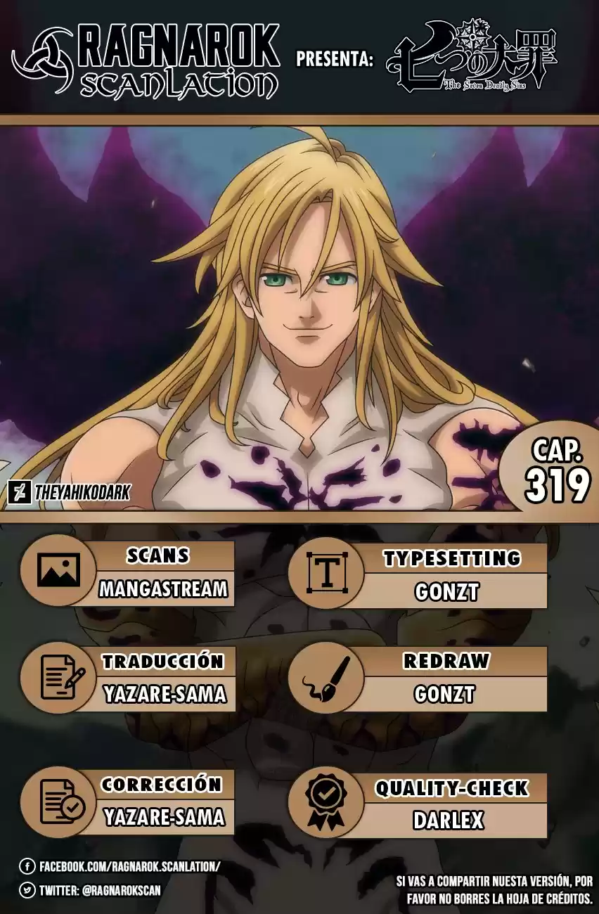 Nanatzu No Taizai - Capítulo 319 - Página 1 - LectorTMOo