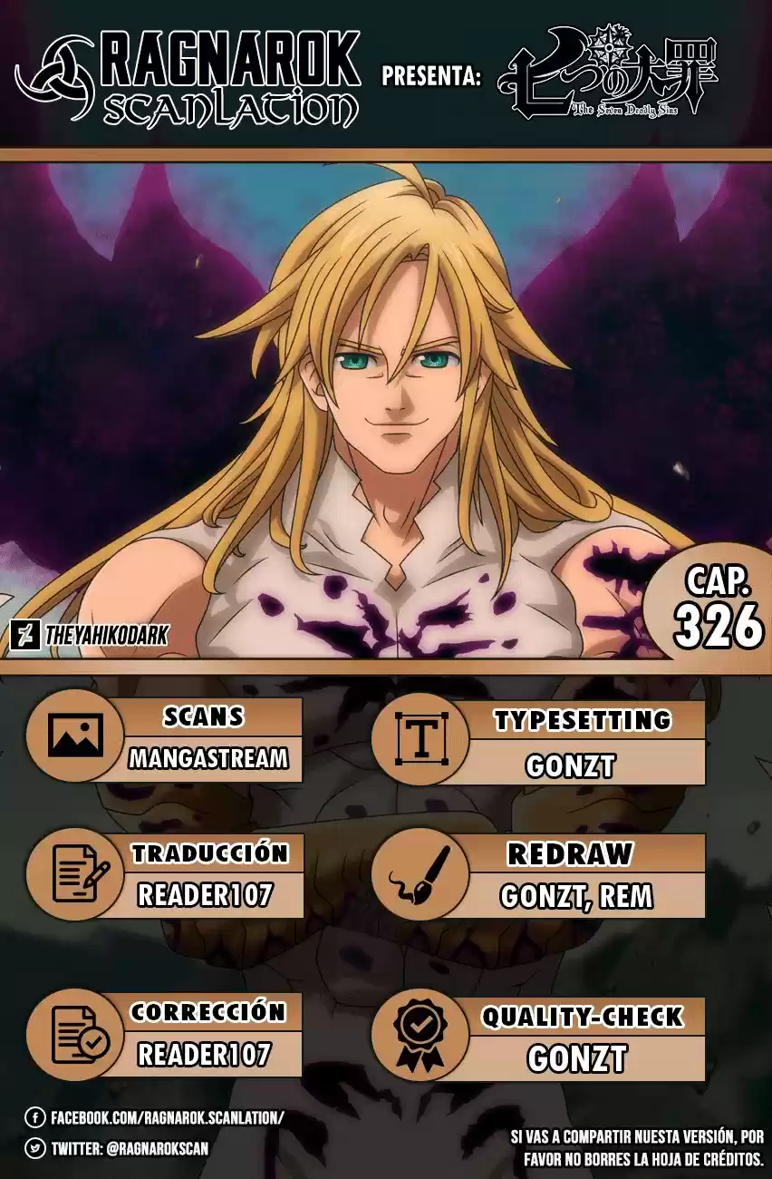 Nanatzu No Taizai - Capítulo 326 - Página 1 - LectorTMOo