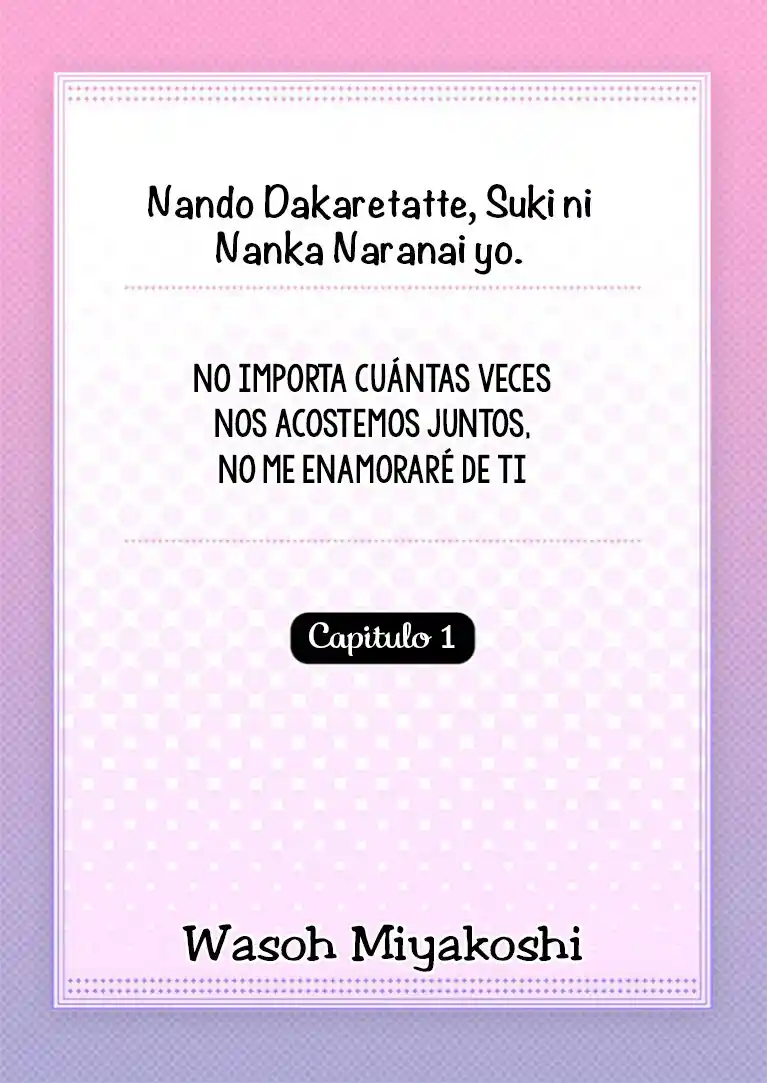 Nando Dakaretatte, Suki Ni Nanka Naranai Yo. - Capítulo 1 - Página 5 - LectorTMOo