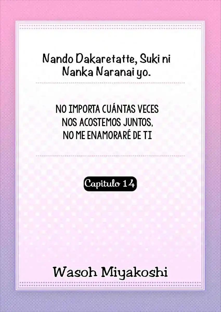 Nando Dakaretatte, Suki Ni Nanka Naranai Yo. - Capítulo 14 - Página 4 - LectorTMOo
