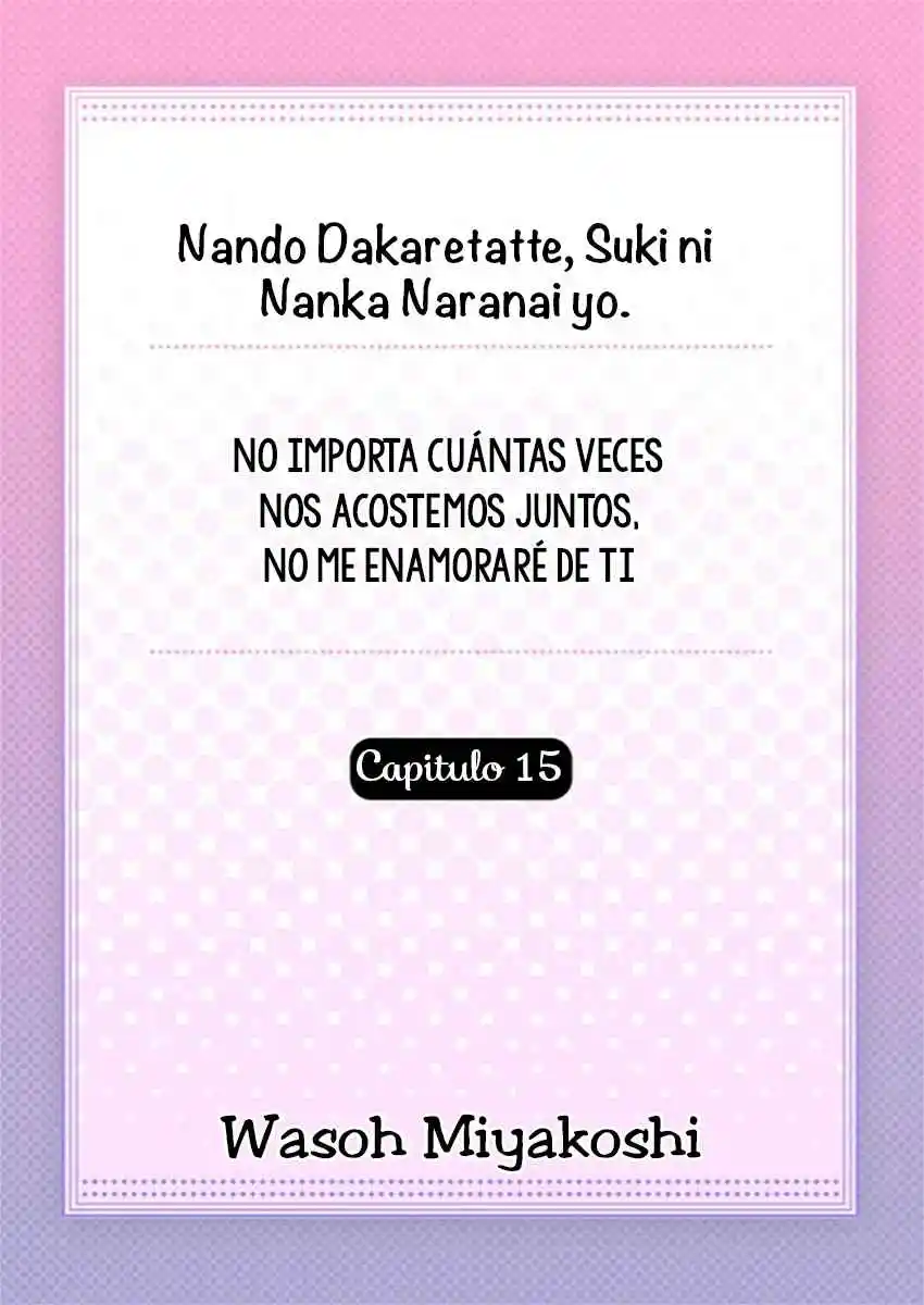 Nando Dakaretatte, Suki Ni Nanka Naranai Yo. - Capítulo 15 - Página 4 - LectorTMOo
