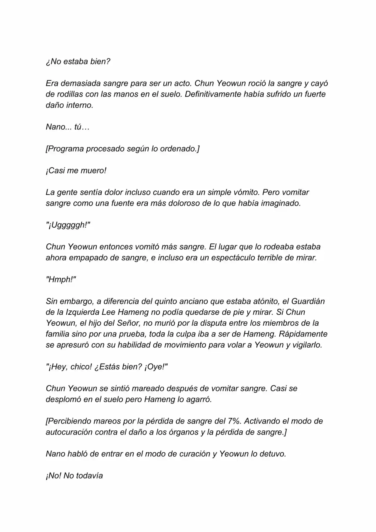 Nano Machine (Novela) - Capítulo 10 - Página 5 - LectorTMOo