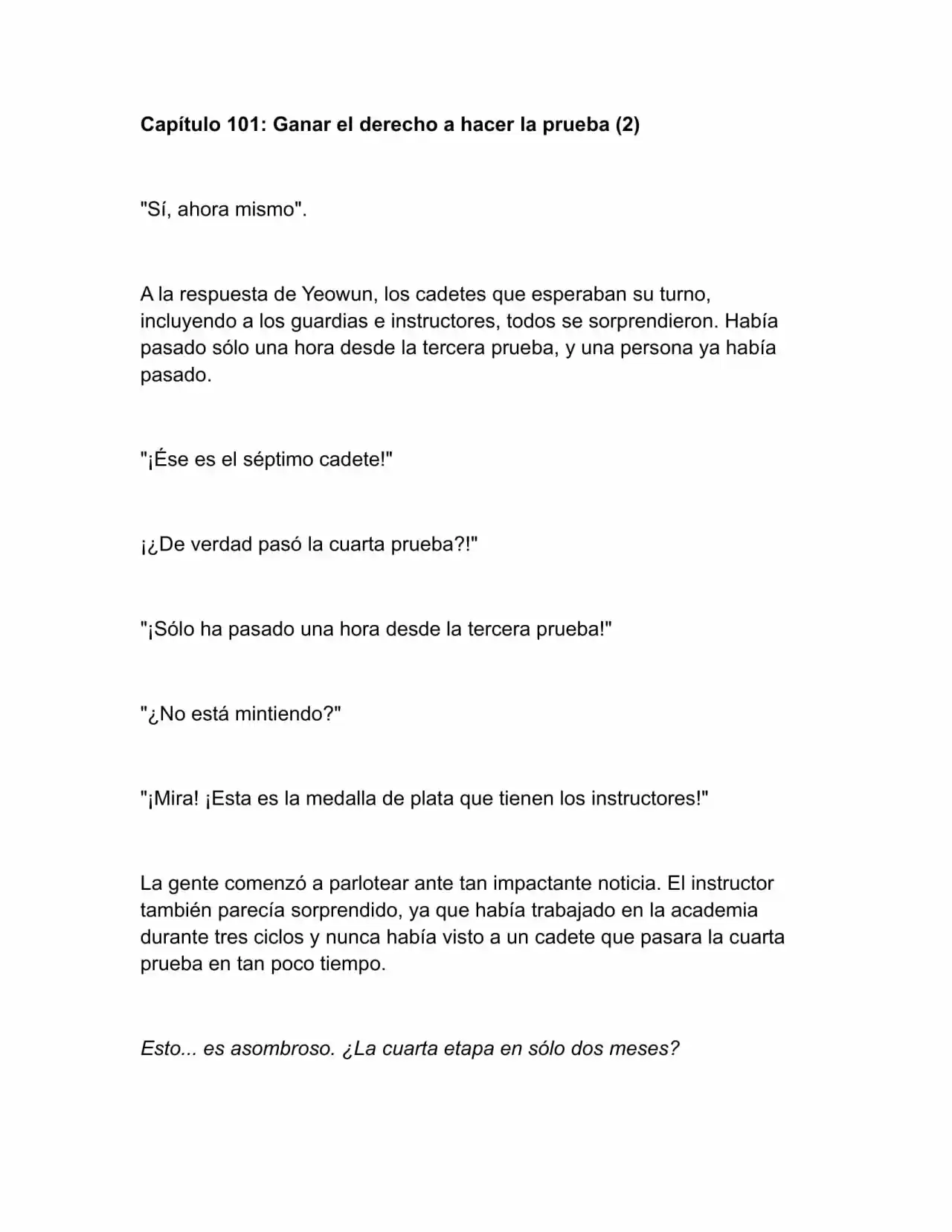 Nano Machine (Novela) - Capítulo 101 - Página 2 - LectorTMOo
