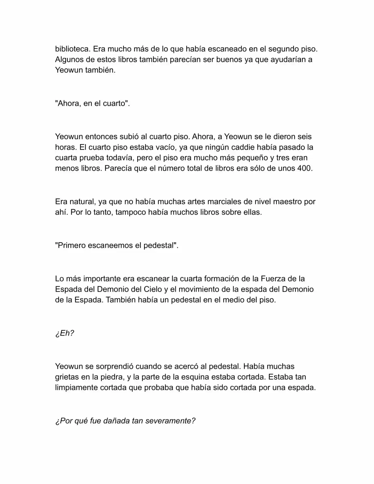 Nano Machine (Novela) - Capítulo 101 - Página 6 - LectorTMOo