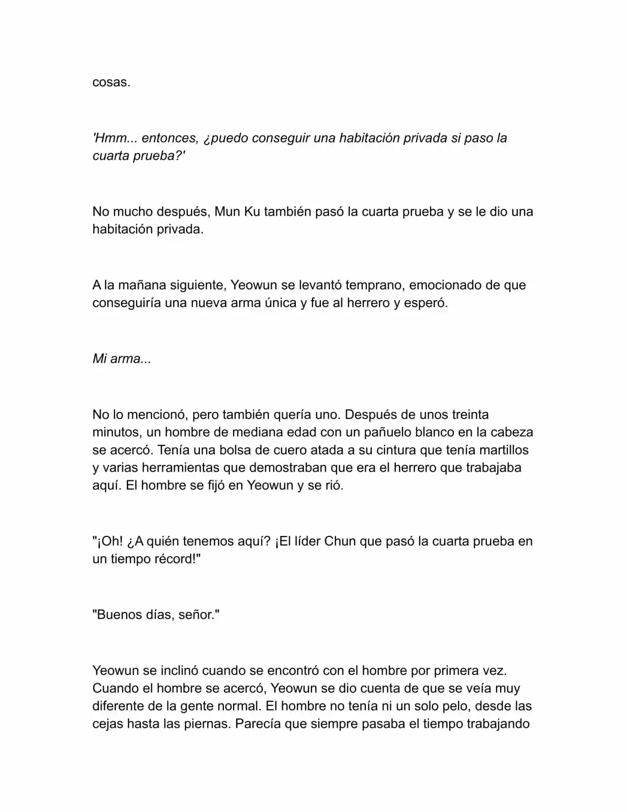 Nano Machine (Novela) - Capítulo 102 - Página 6 - LectorTMOo