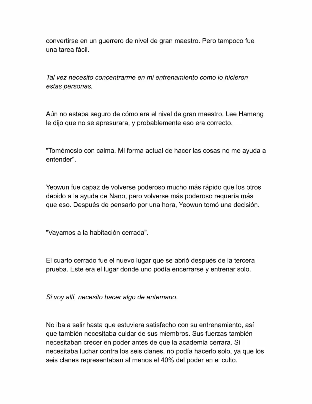 Nano Machine (Novela) - Capítulo 106 - Página 4 - LectorTMOo