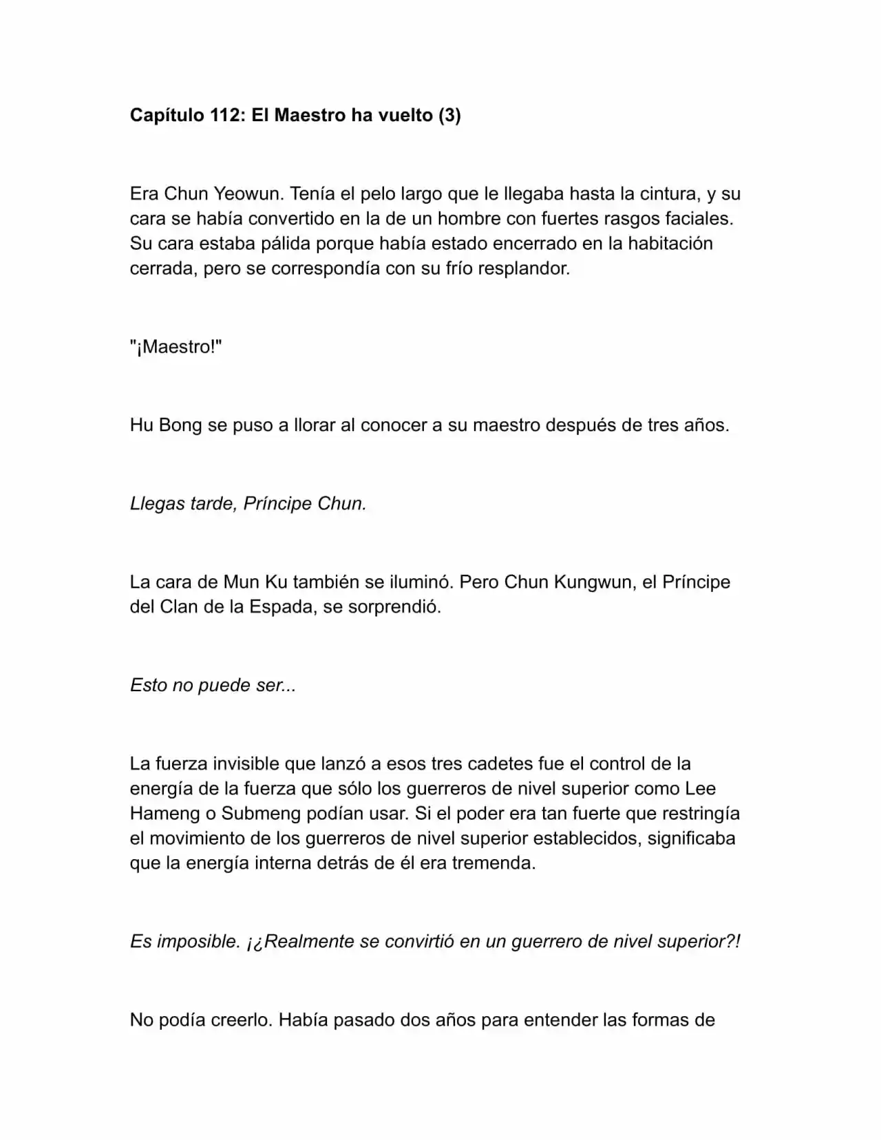 Nano Machine (Novela) - Capítulo 112 - Página 2 - LectorTMOo