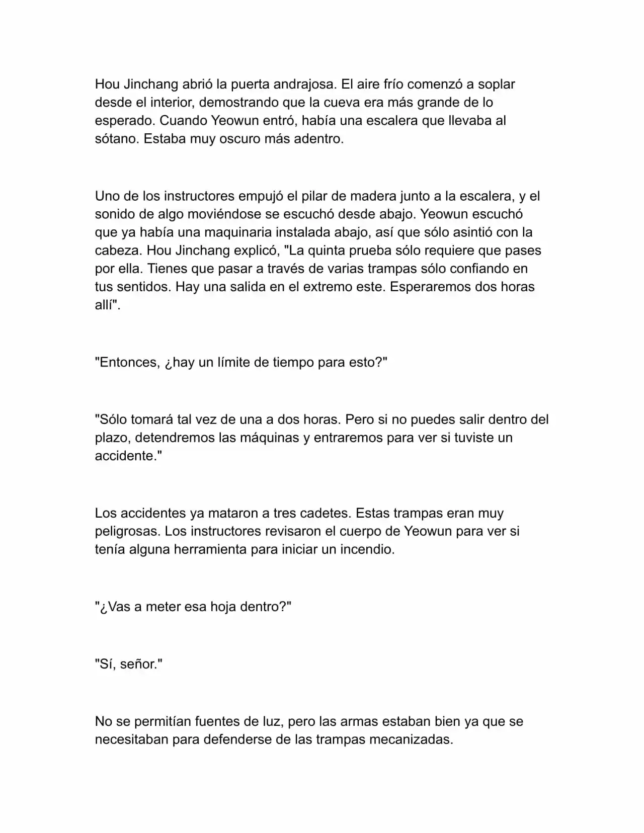 Nano Machine (Novela) - Capítulo 114 - Página 4 - LectorTMOo
