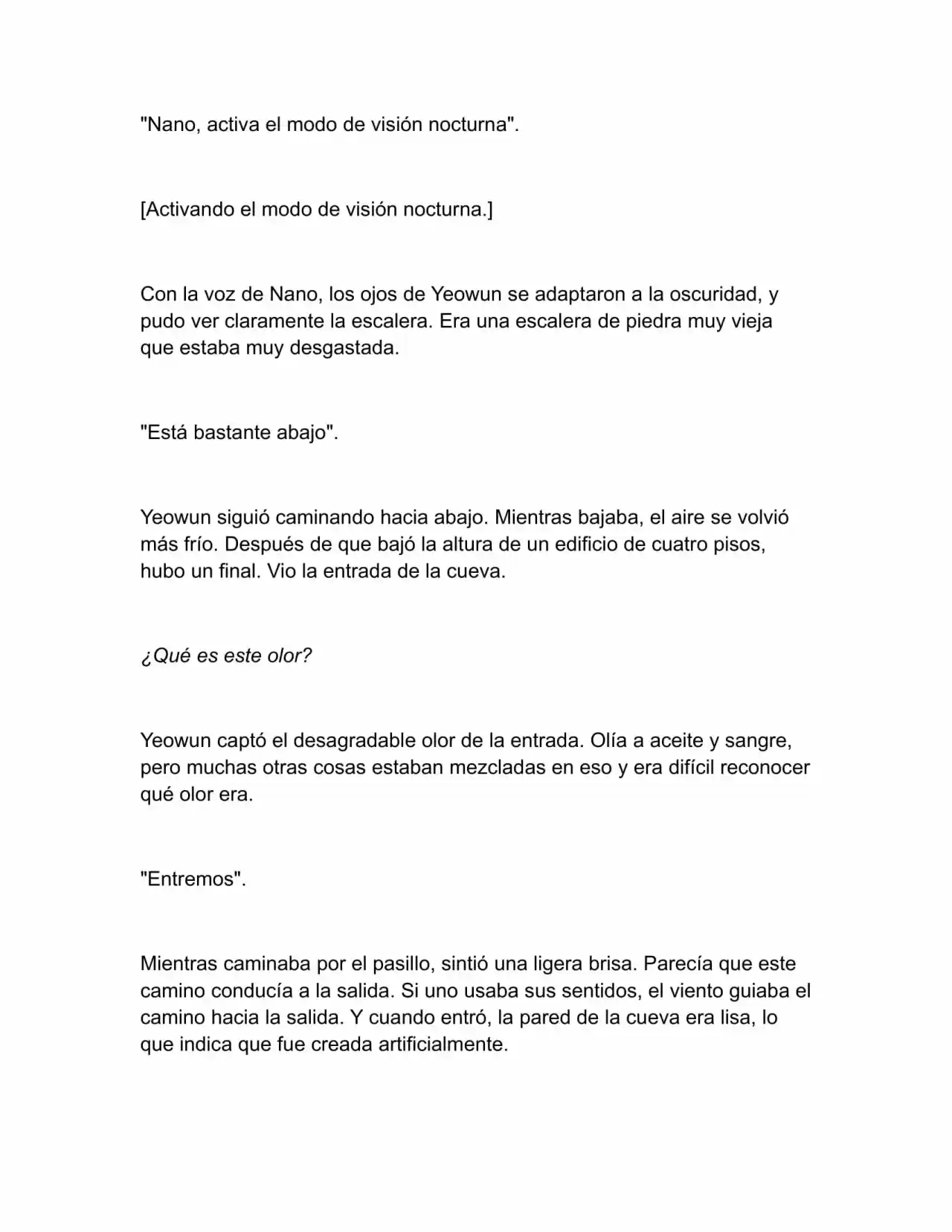 Nano Machine (Novela) - Capítulo 114 - Página 6 - LectorTMOo