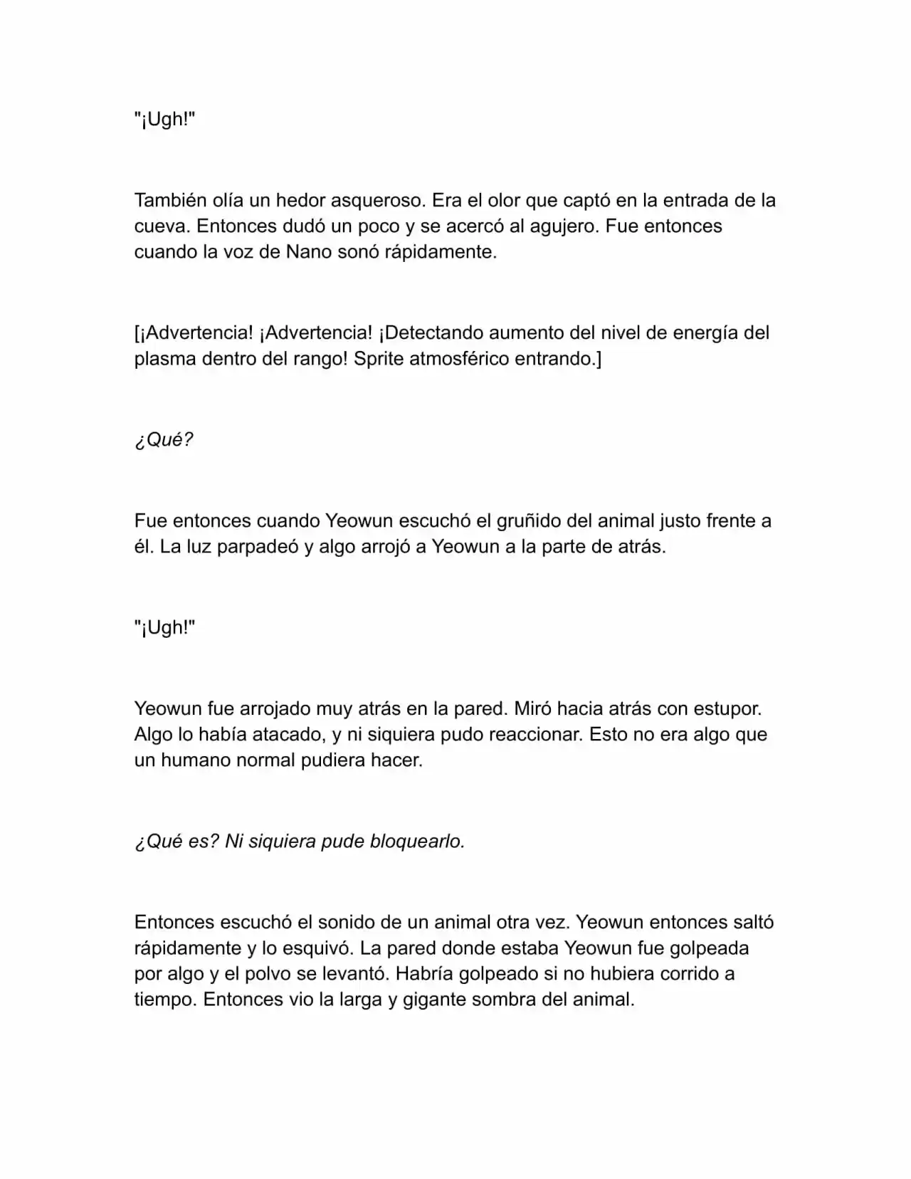 Nano Machine (Novela) - Capítulo 115 - Página 8 - LectorTMOo