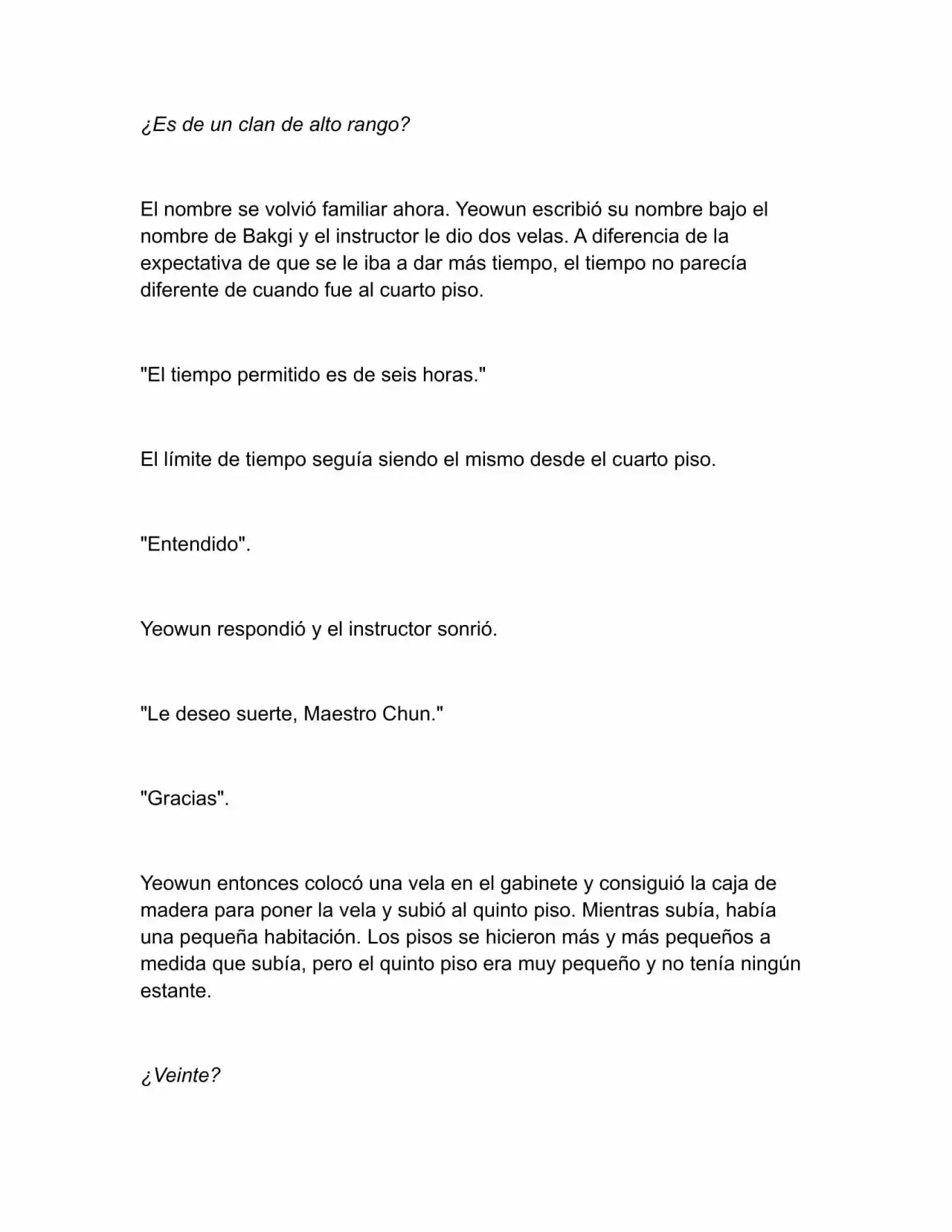 Nano Machine (Novela) - Capítulo 120 - Página 6 - LectorTMOo
