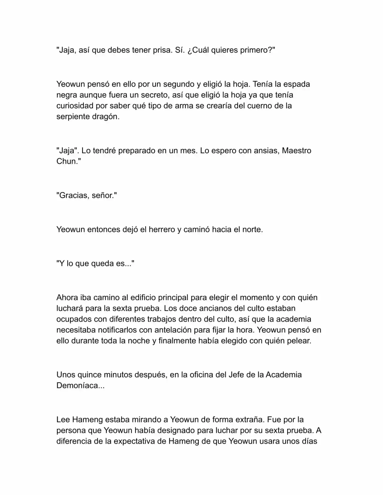 Nano Machine (Novela) - Capítulo 124 - Página 6 - LectorTMOo