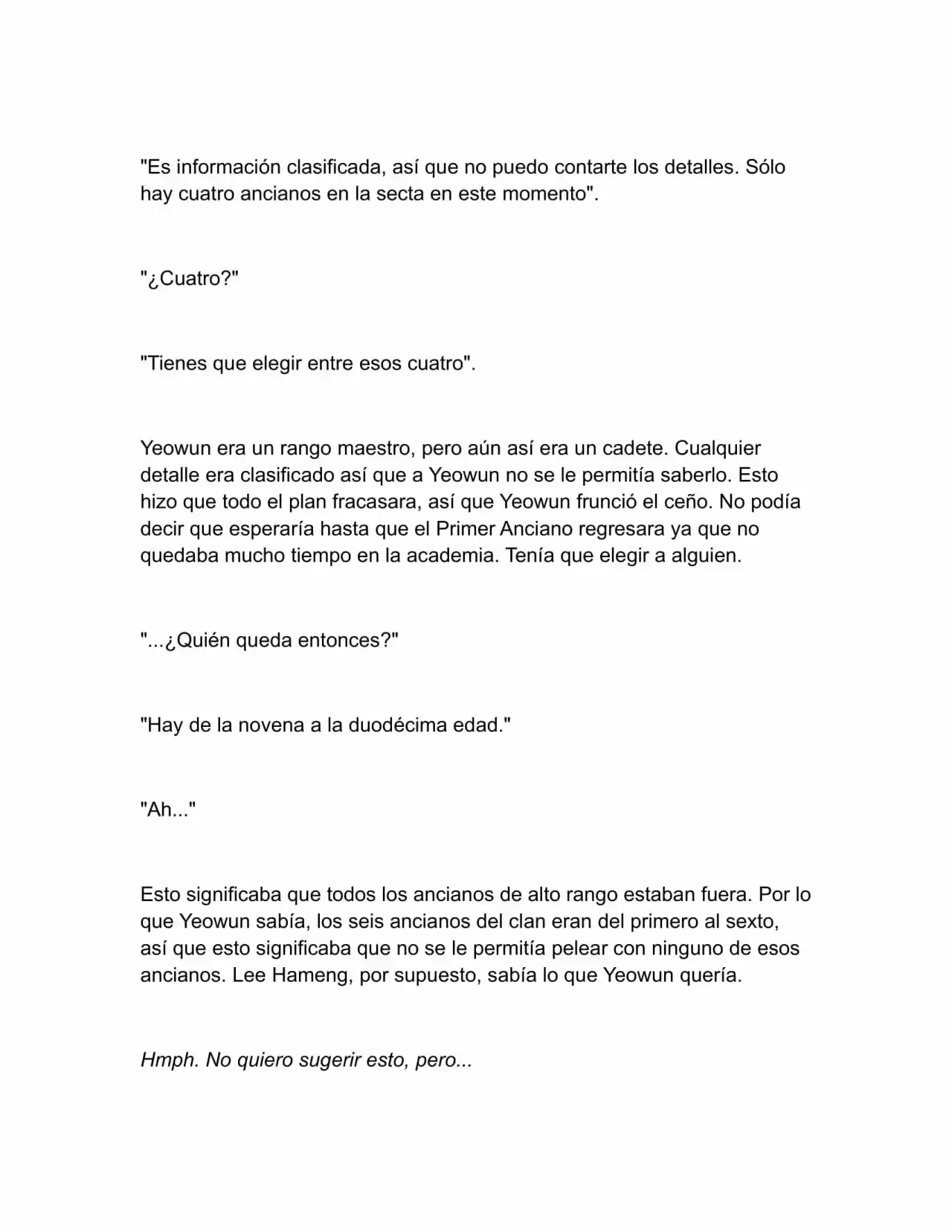 Nano Machine (Novela) - Capítulo 125 - Página 6 - LectorTMOo