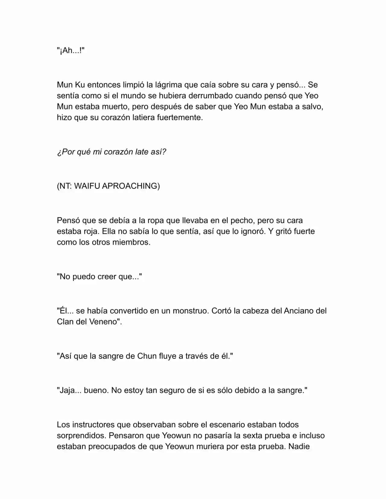 Nano Machine (Novela) - Capítulo 131 - Página 7 - LectorTMOo