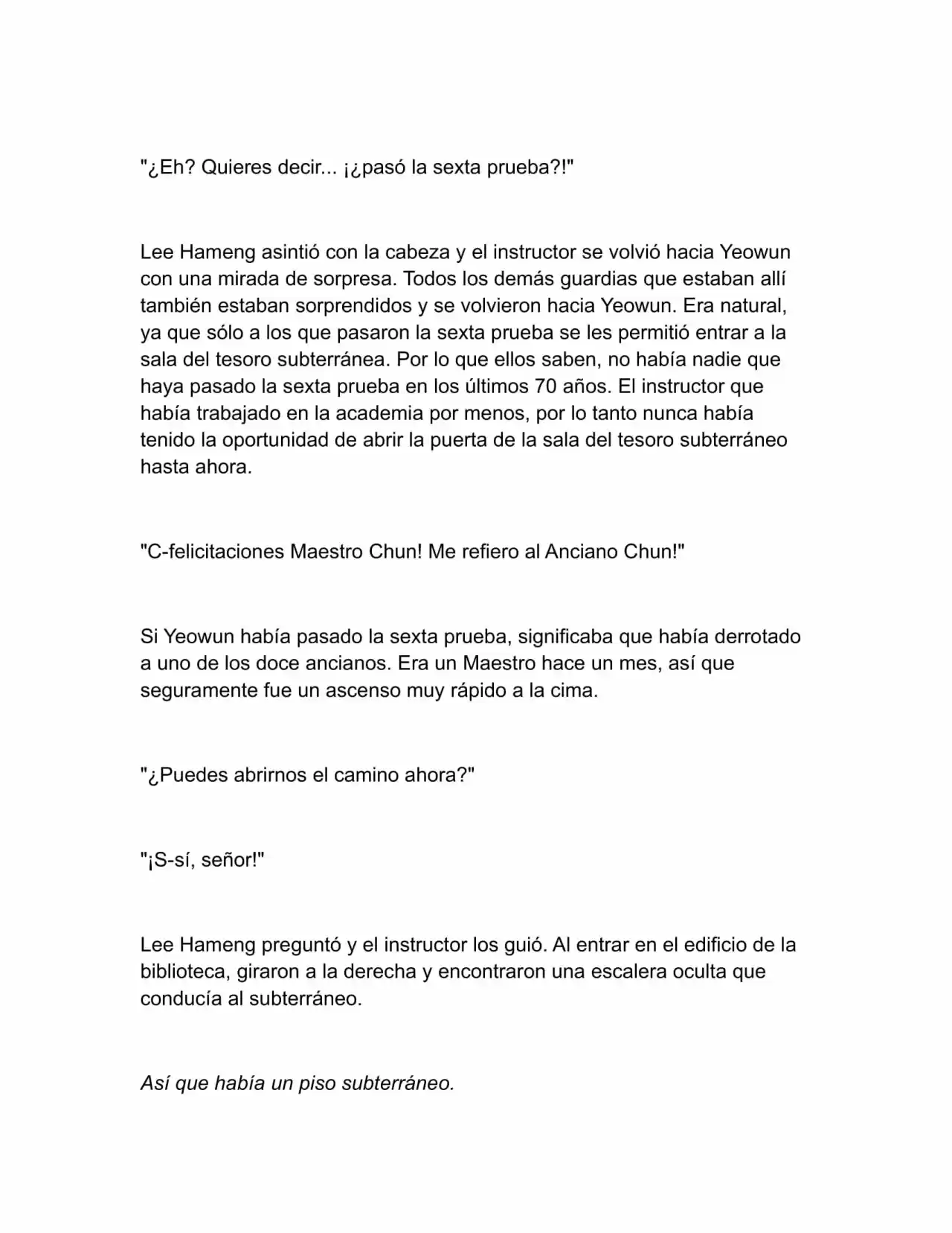 Nano Machine (Novela) - Capítulo 136 - Página 6 - LectorTMOo