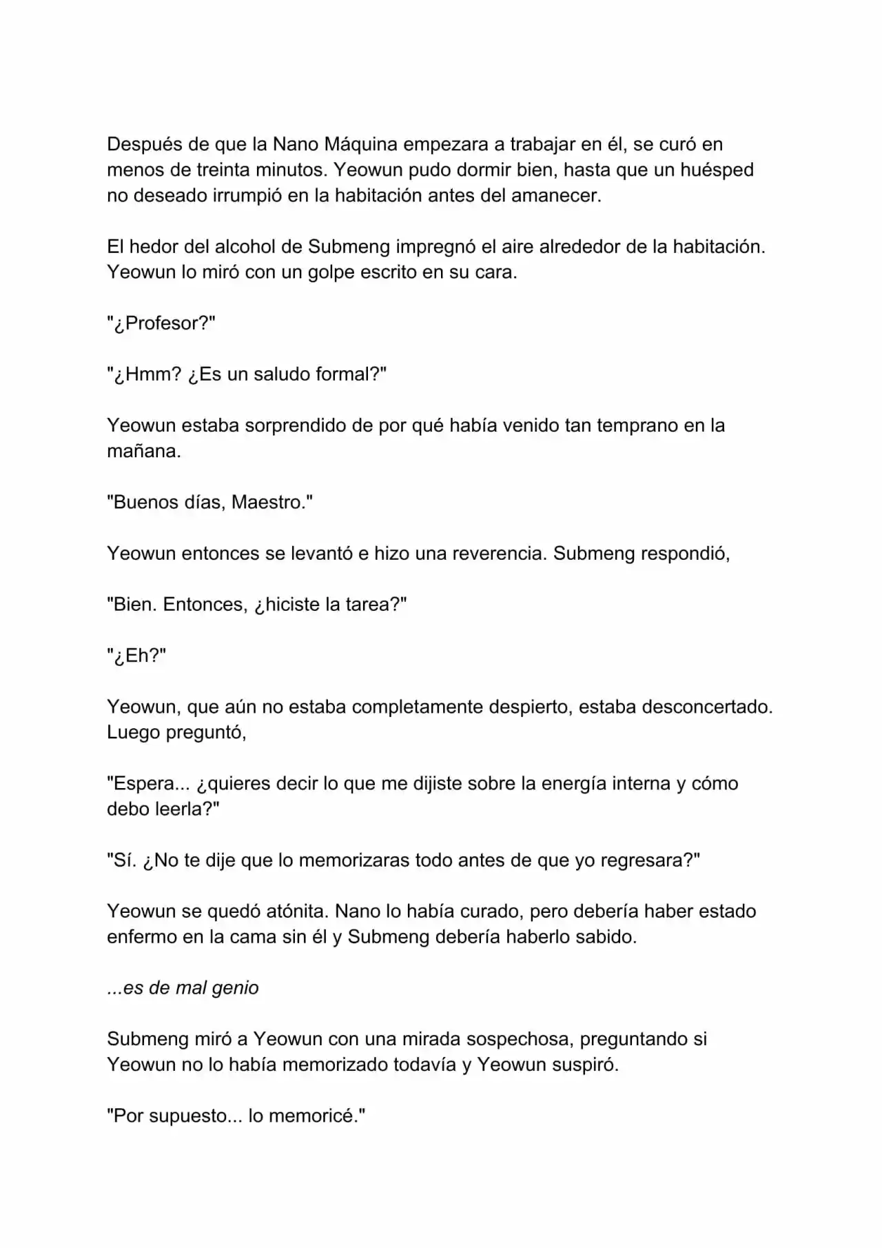 Nano Machine (Novela) - Capítulo 14 - Página 4 - LectorTMOo