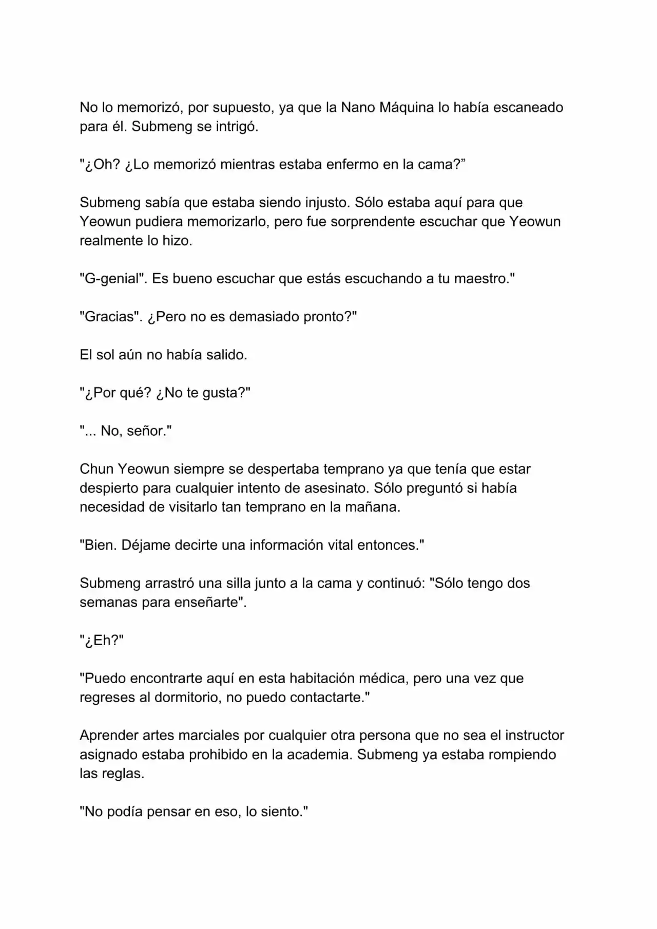 Nano Machine (Novela) - Capítulo 14 - Página 5 - LectorTMOo