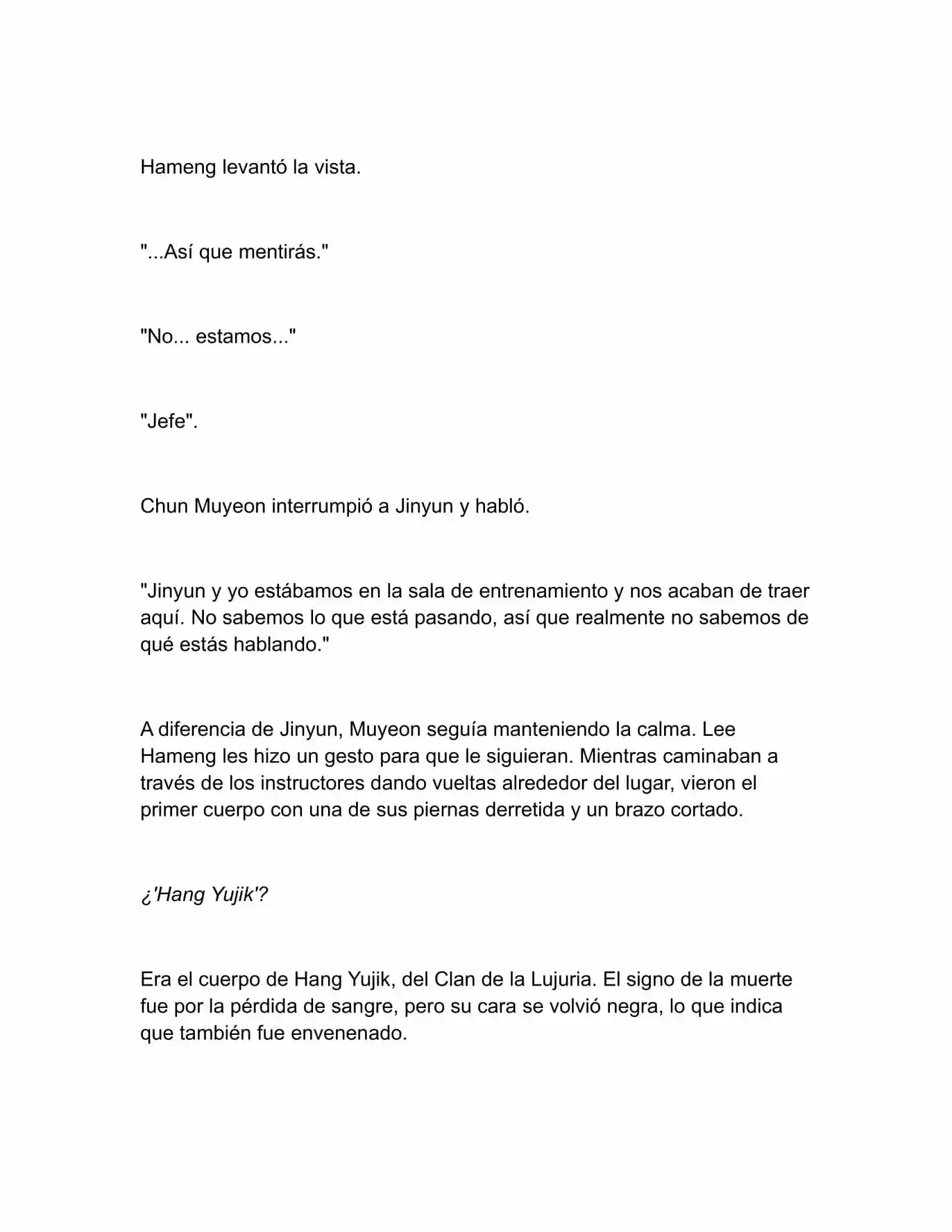 Nano Machine (Novela) - Capítulo 144 - Página 6 - LectorTMOo