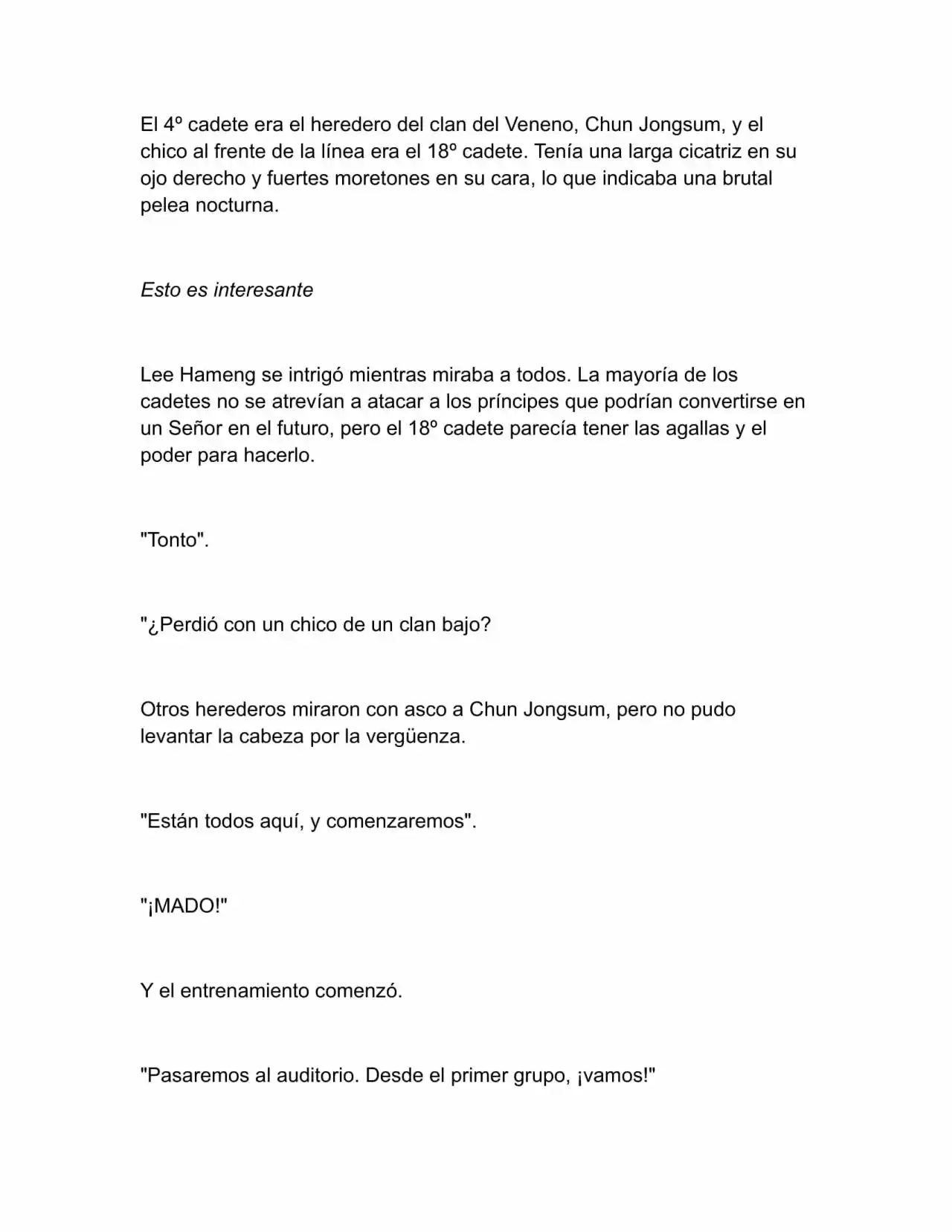 Nano Machine (Novela) - Capítulo 15 - Página 4 - LectorTMOo