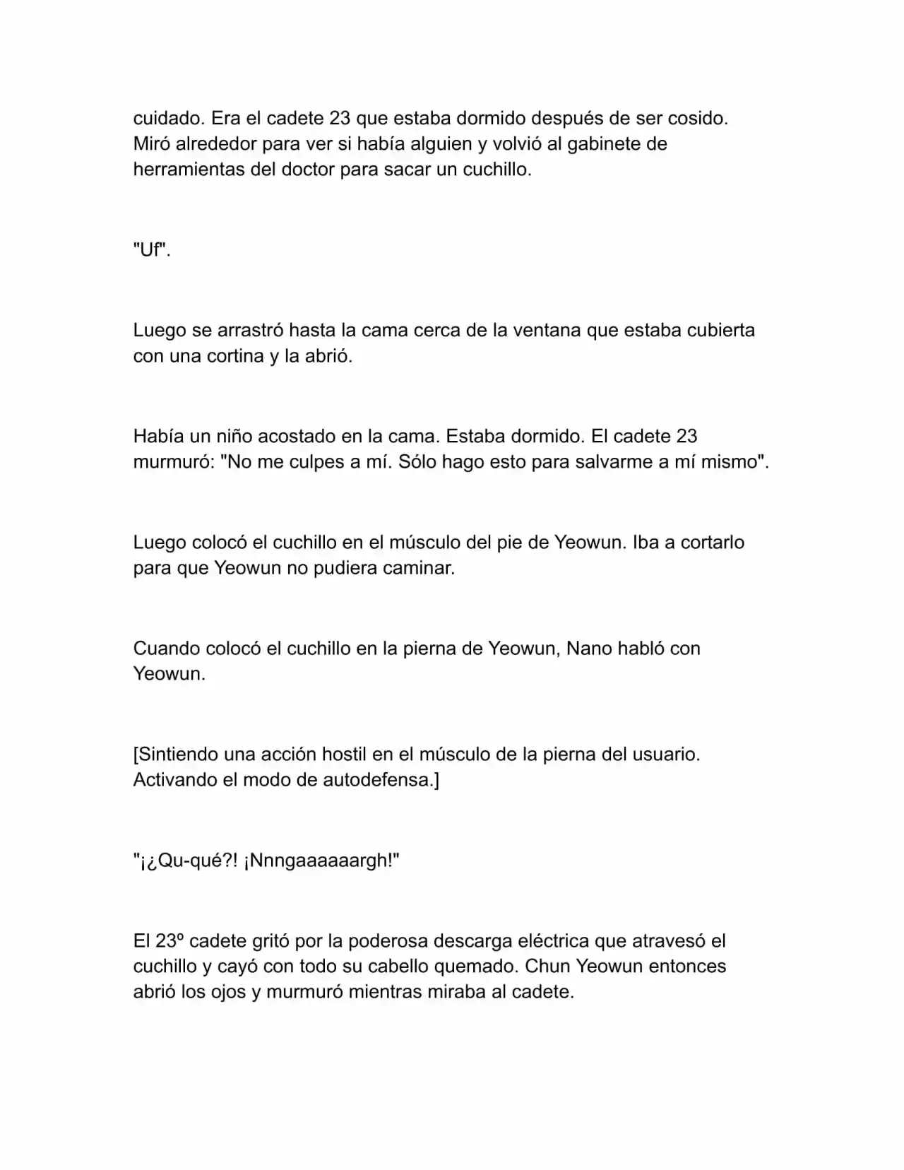 Nano Machine (Novela) - Capítulo 15 - Página 10 - LectorTMOo