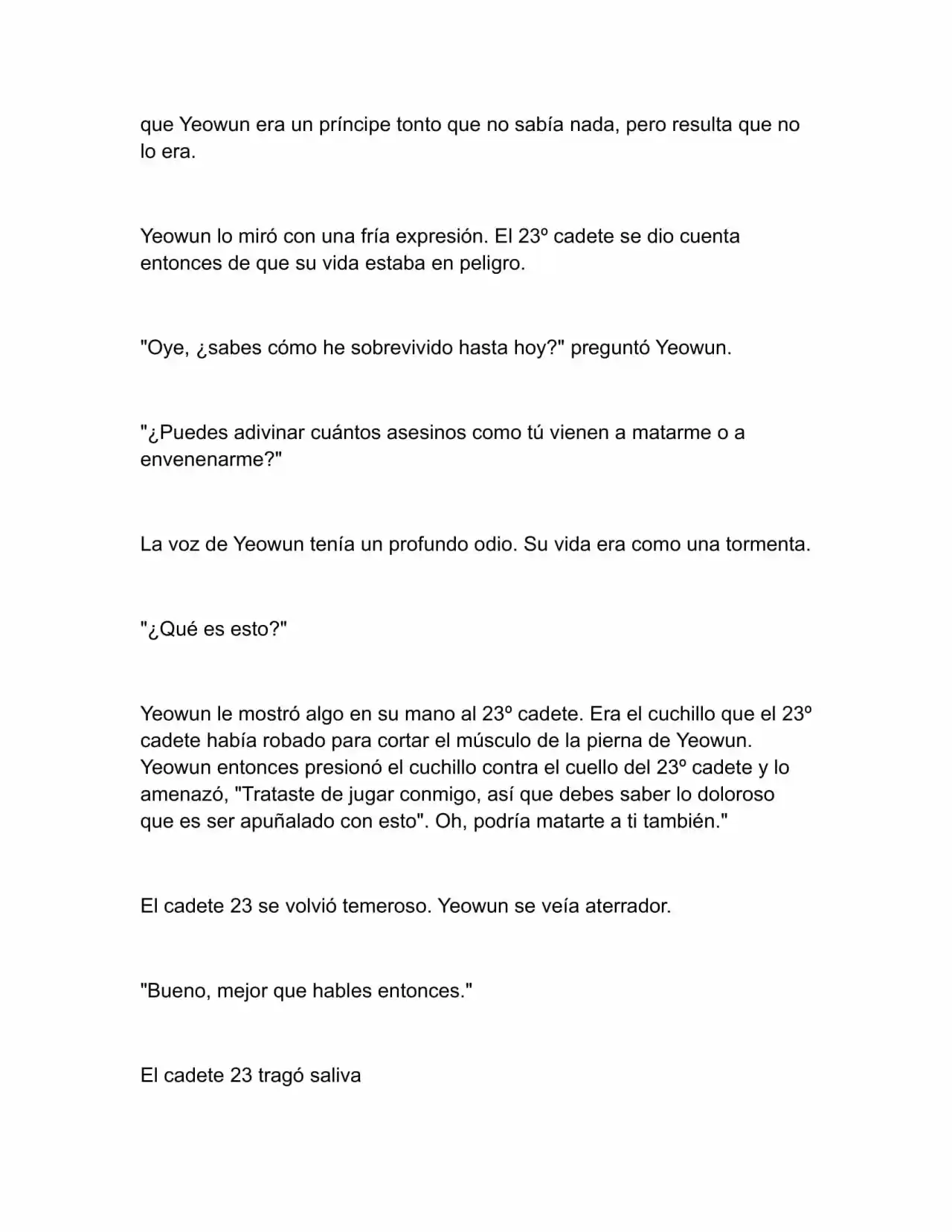 Nano Machine (Novela) - Capítulo 16 - Página 4 - LectorTMOo