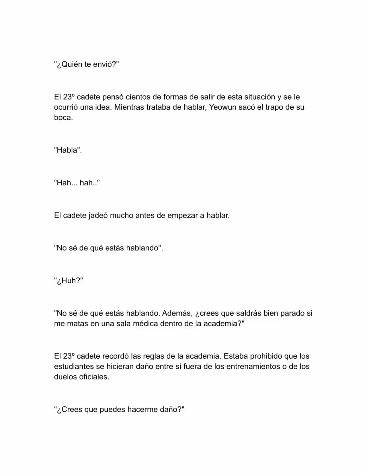 Nano Machine (Novela) - Capítulo 16 - Página 5 - LectorTMOo