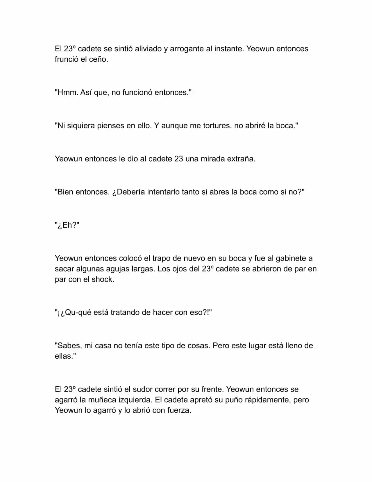 Nano Machine (Novela) - Capítulo 16 - Página 6 - LectorTMOo