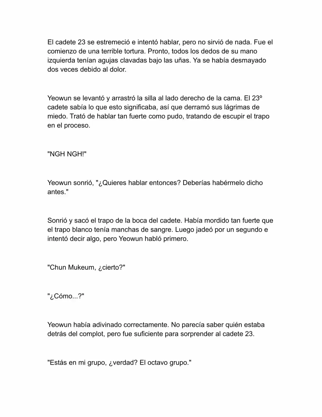 Nano Machine (Novela) - Capítulo 16 - Página 8 - LectorTMOo