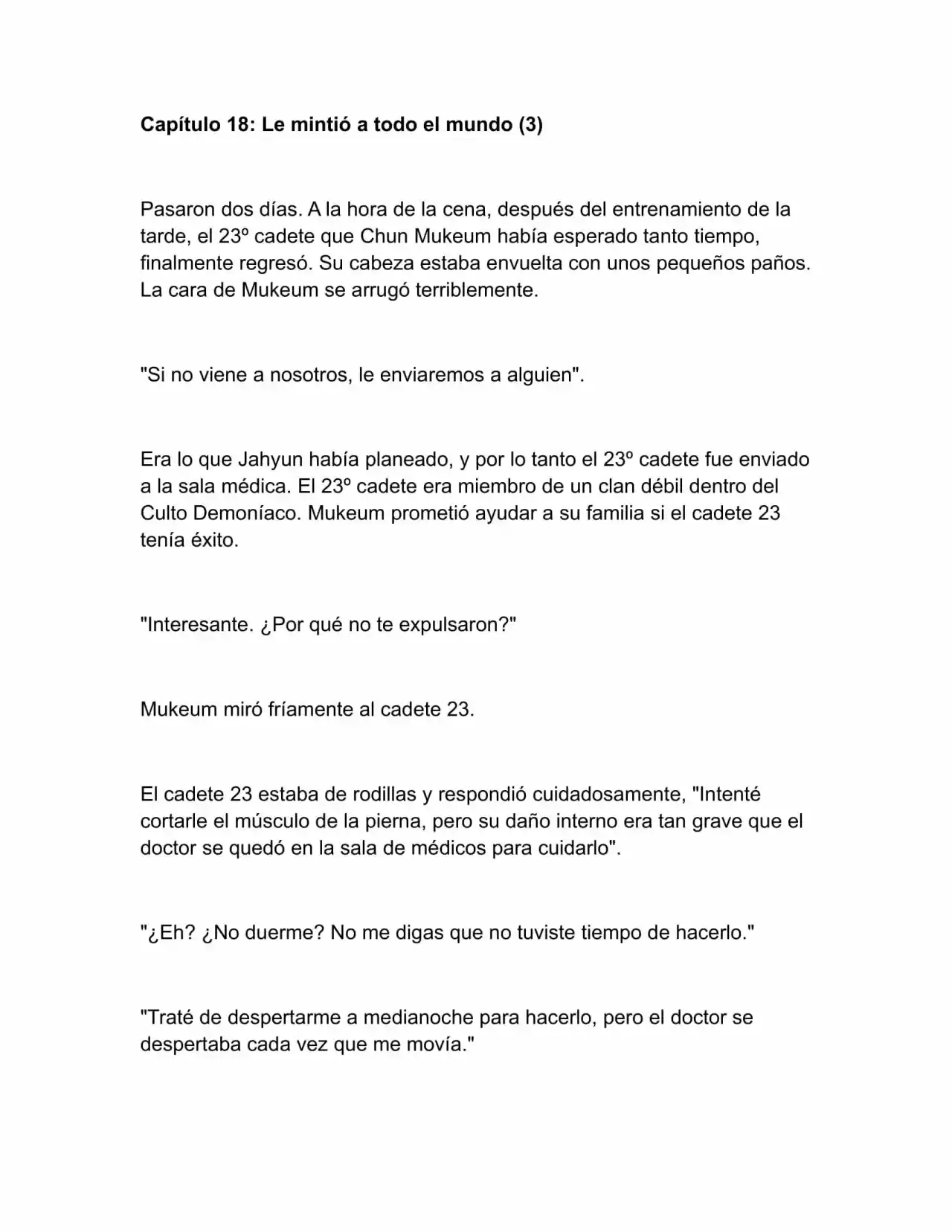 Nano Machine (Novela) - Capítulo 18 - Página 1 - LectorTMOo