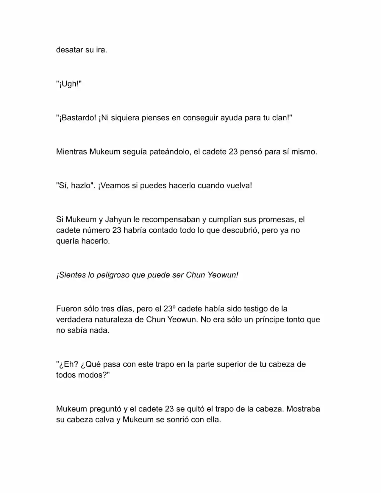 Nano Machine (Novela) - Capítulo 18 - Página 4 - LectorTMOo