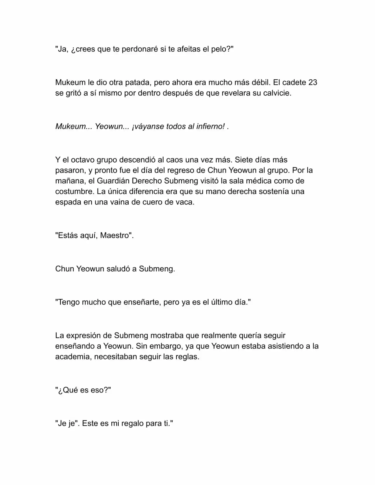 Nano Machine (Novela) - Capítulo 18 - Página 5 - LectorTMOo