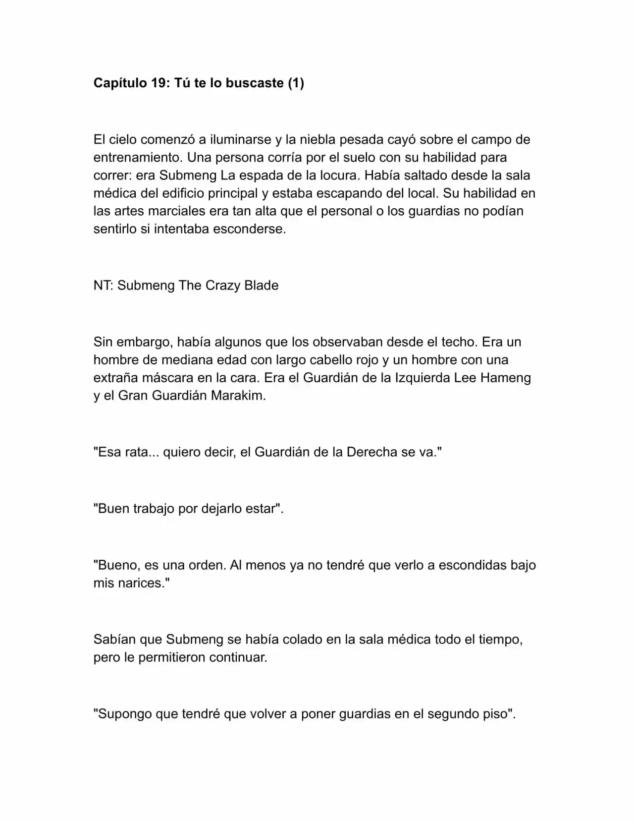 Nano Machine (Novela) - Capítulo 19 - Página 1 - LectorTMOo