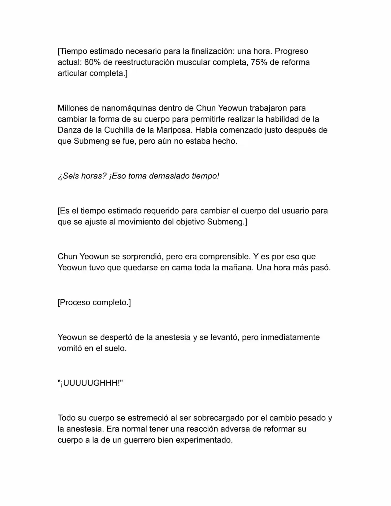 Nano Machine (Novela) - Capítulo 19 - Página 4 - LectorTMOo