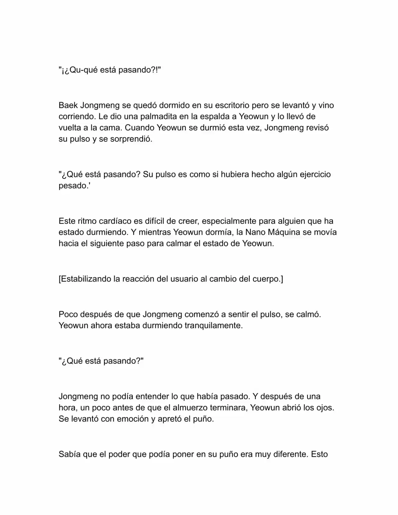 Nano Machine (Novela) - Capítulo 19 - Página 5 - LectorTMOo