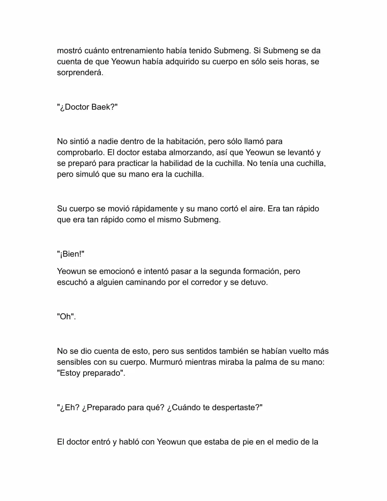 Nano Machine (Novela) - Capítulo 19 - Página 6 - LectorTMOo
