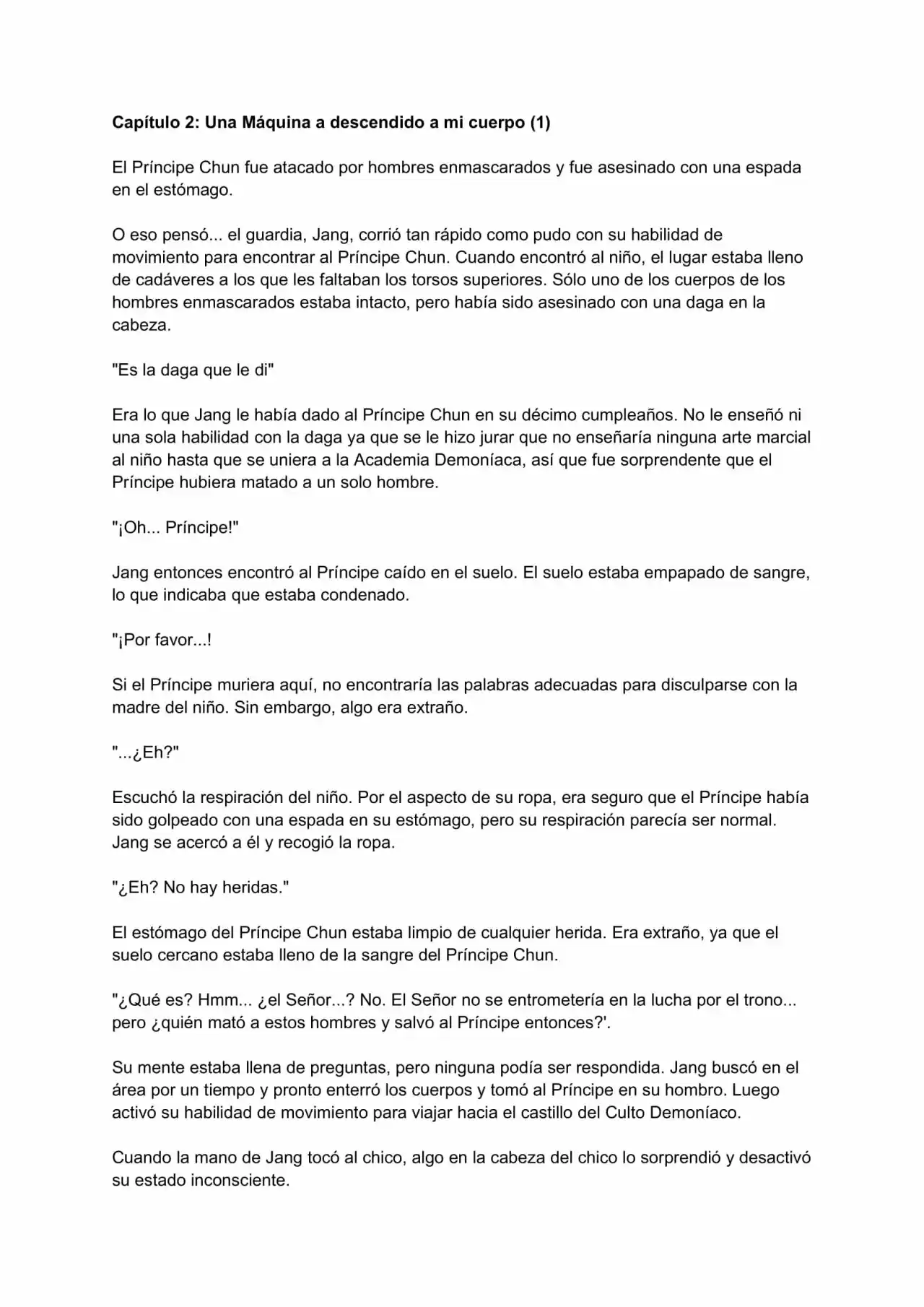 Nano Machine (Novela) - Capítulo 2 - Página 1 - LectorTMOo