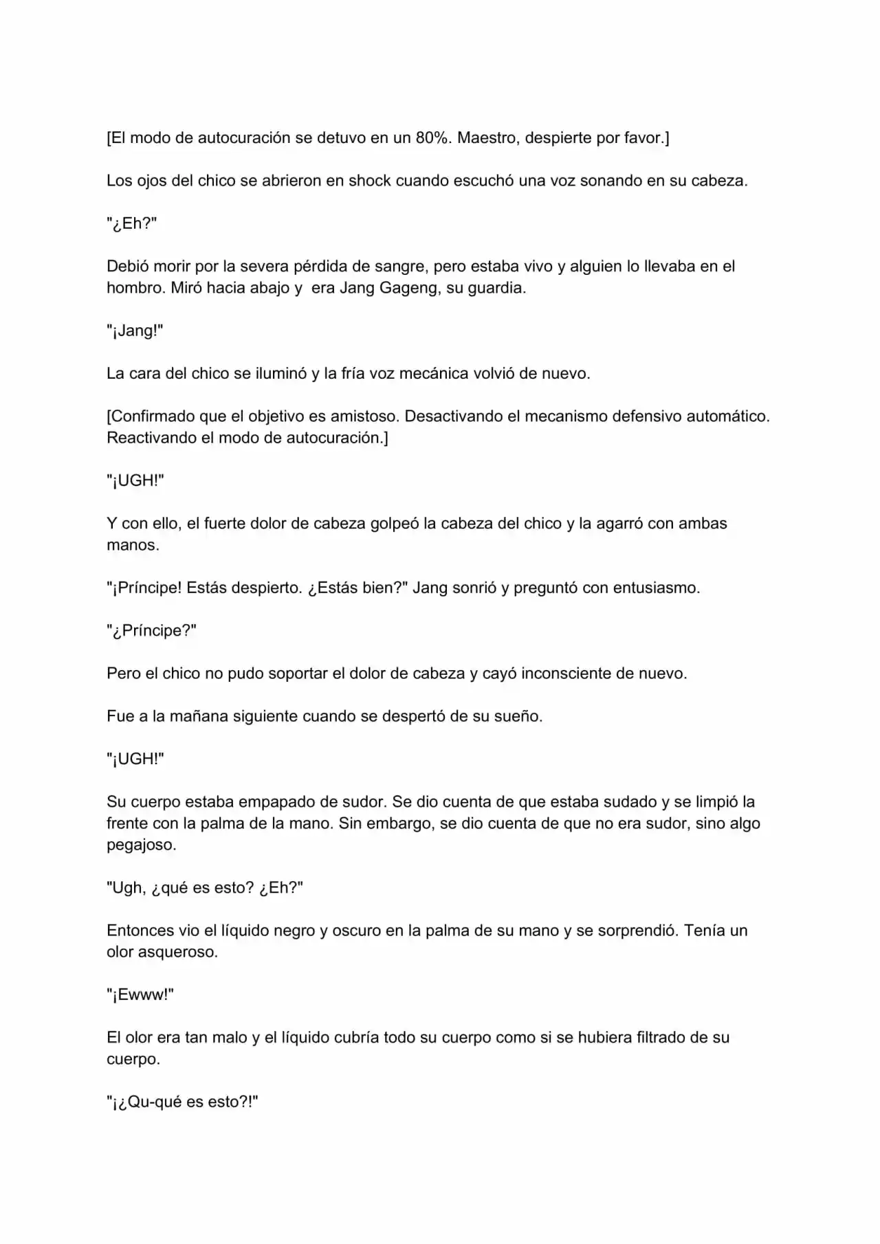 Nano Machine (Novela) - Capítulo 2 - Página 2 - LectorTMOo