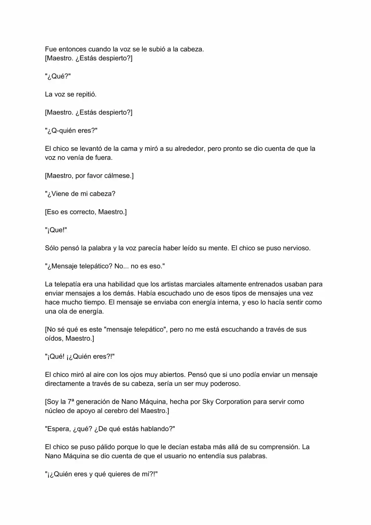 Nano Machine (Novela) - Capítulo 2 - Página 3 - LectorTMOo