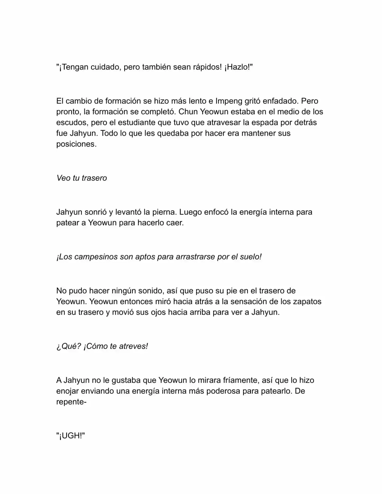 Nano Machine (Novela) - Capítulo 20 - Página 6 - LectorTMOo