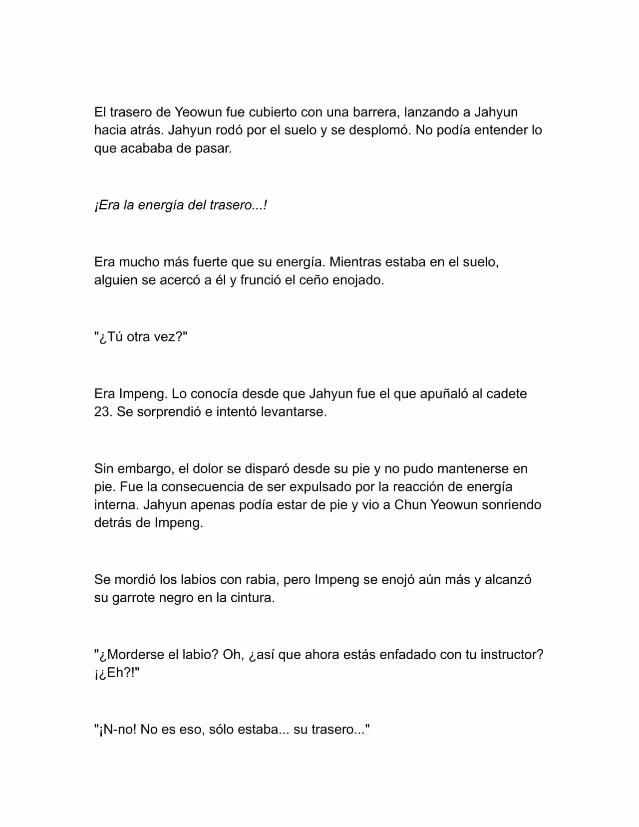 Nano Machine (Novela) - Capítulo 20 - Página 7 - LectorTMOo