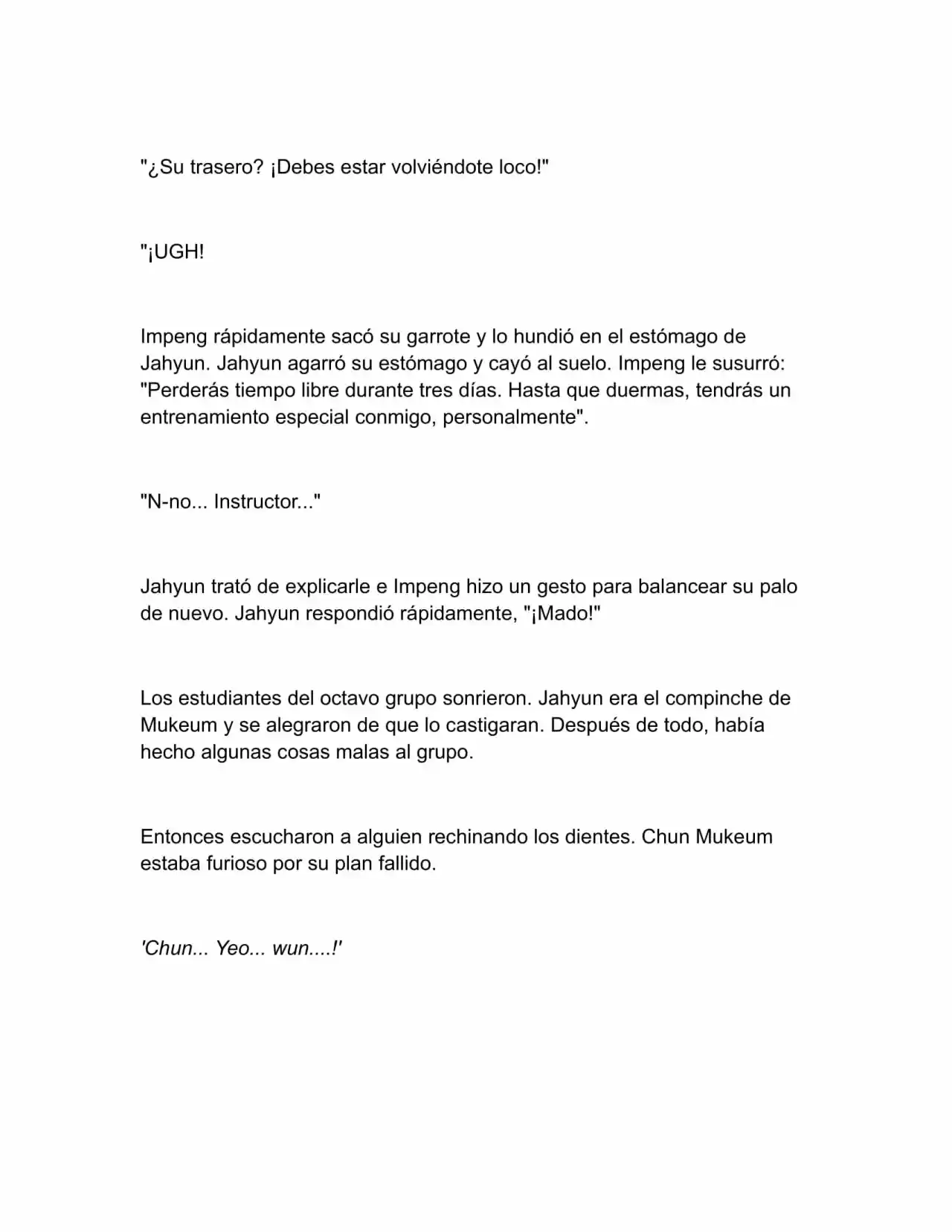 Nano Machine (Novela) - Capítulo 20 - Página 8 - LectorTMOo