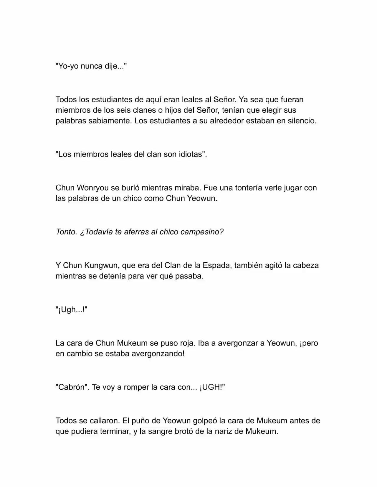 Nano Machine (Novela) - Capítulo 21 - Página 6 - LectorTMOo