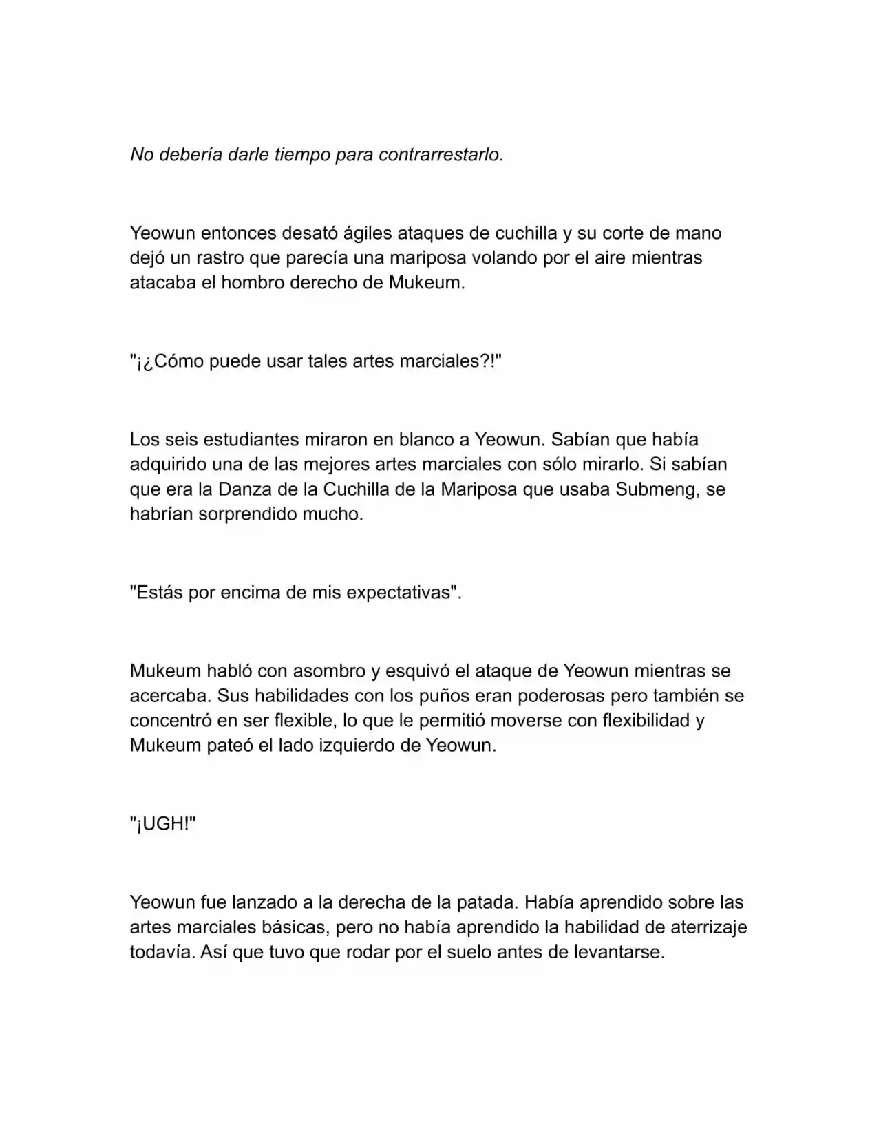 Nano Machine (Novela) - Capítulo 22 - Página 3 - LectorTMOo